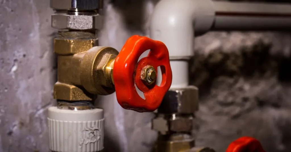 water shutoff valve