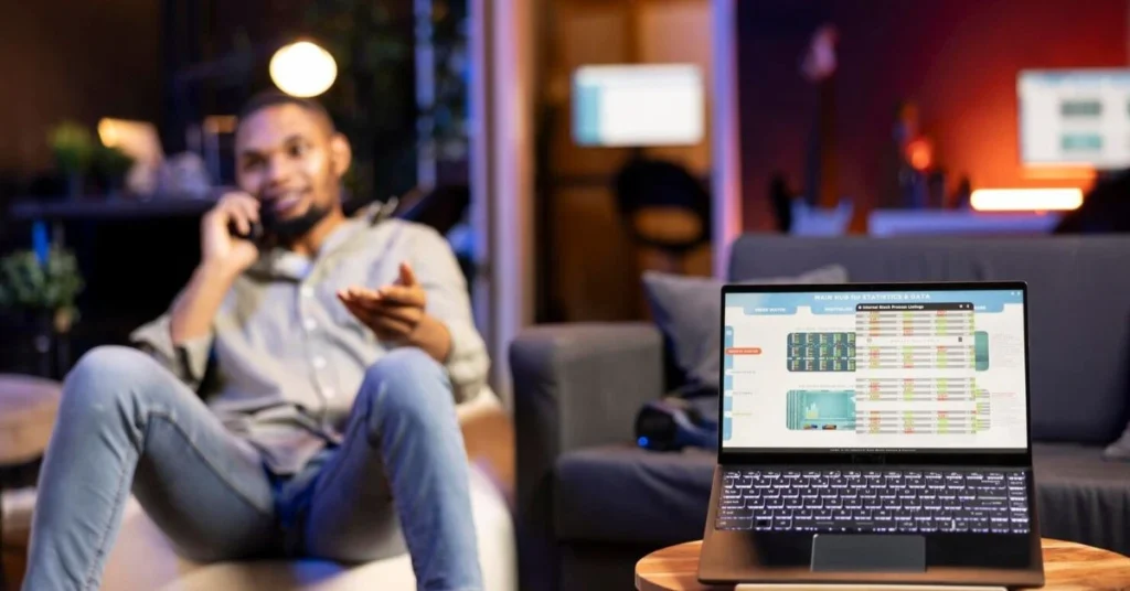 Men call there home security system for cost