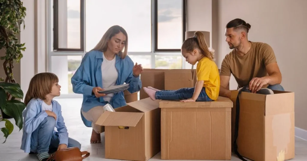 Family Relocation Timeline