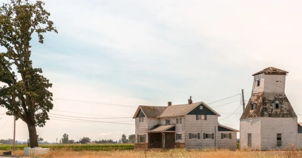 Vacant Home Connected to Power