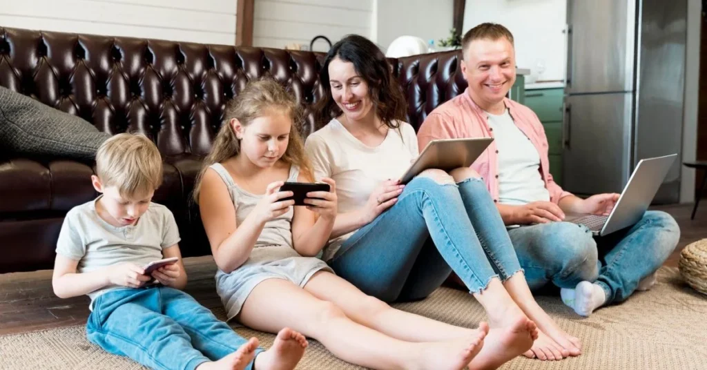 internet speed for family of 4